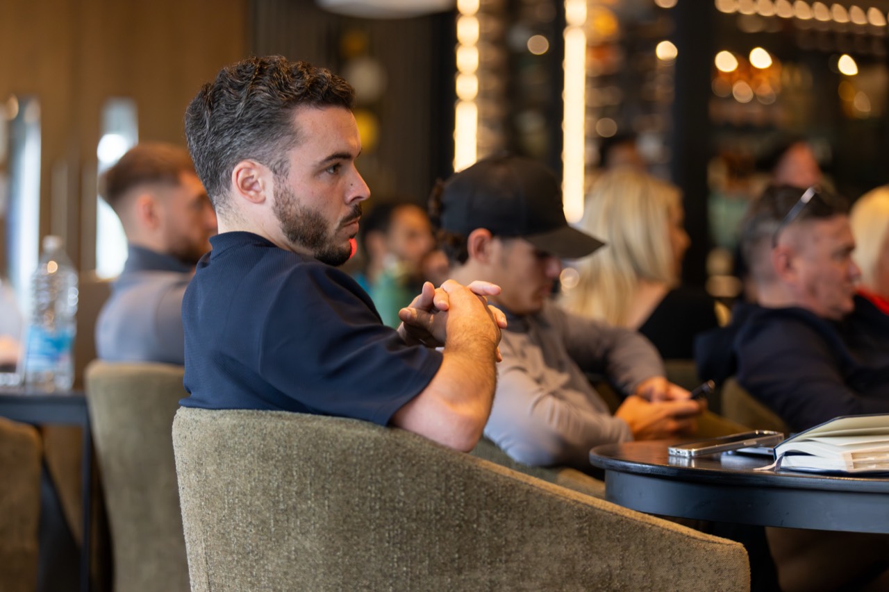 Attendees listening at AI Week