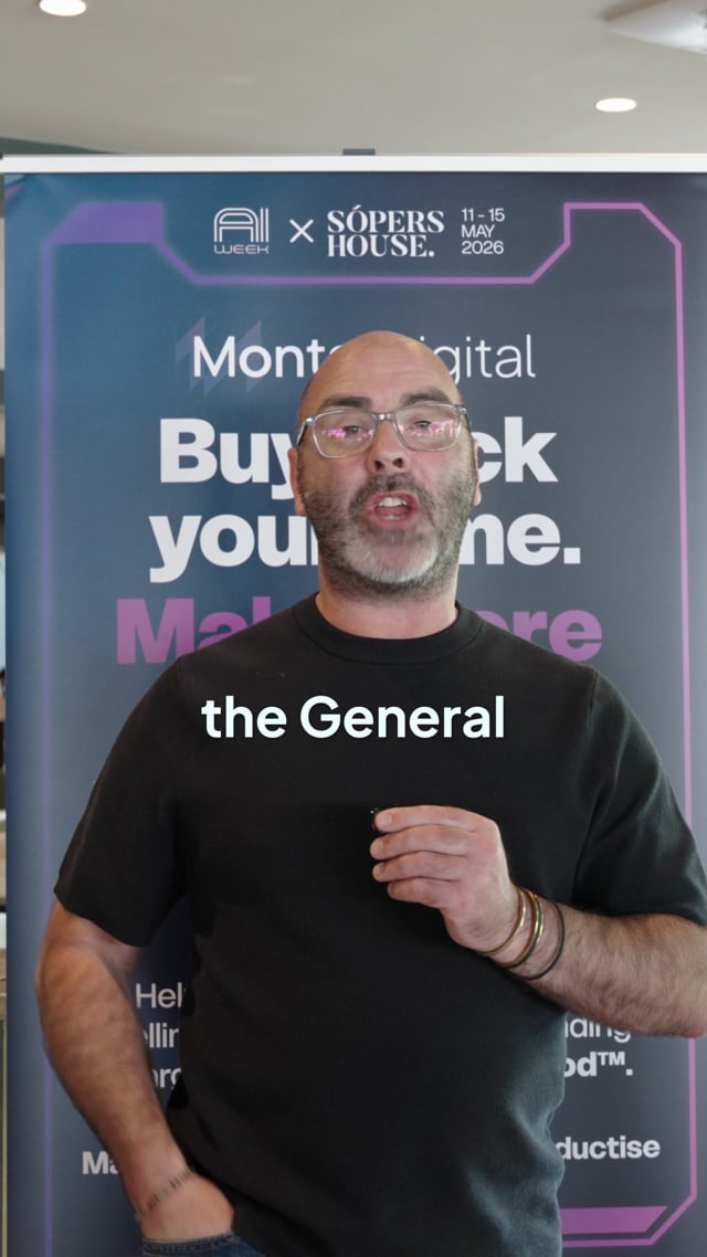 Jonny at AI Week